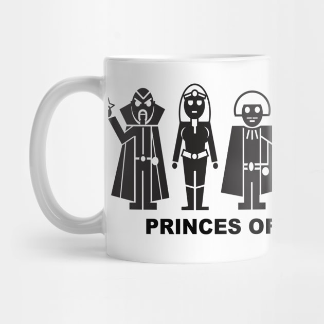 Princes of the Universe by Sci-Fantasy Tees